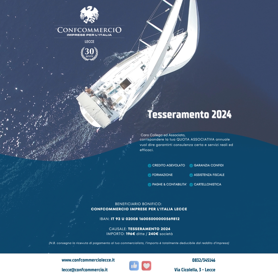 Campagna di Tesseramento Provinciale 2024